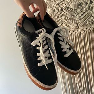 COPY - Black and White leopard print Shoes